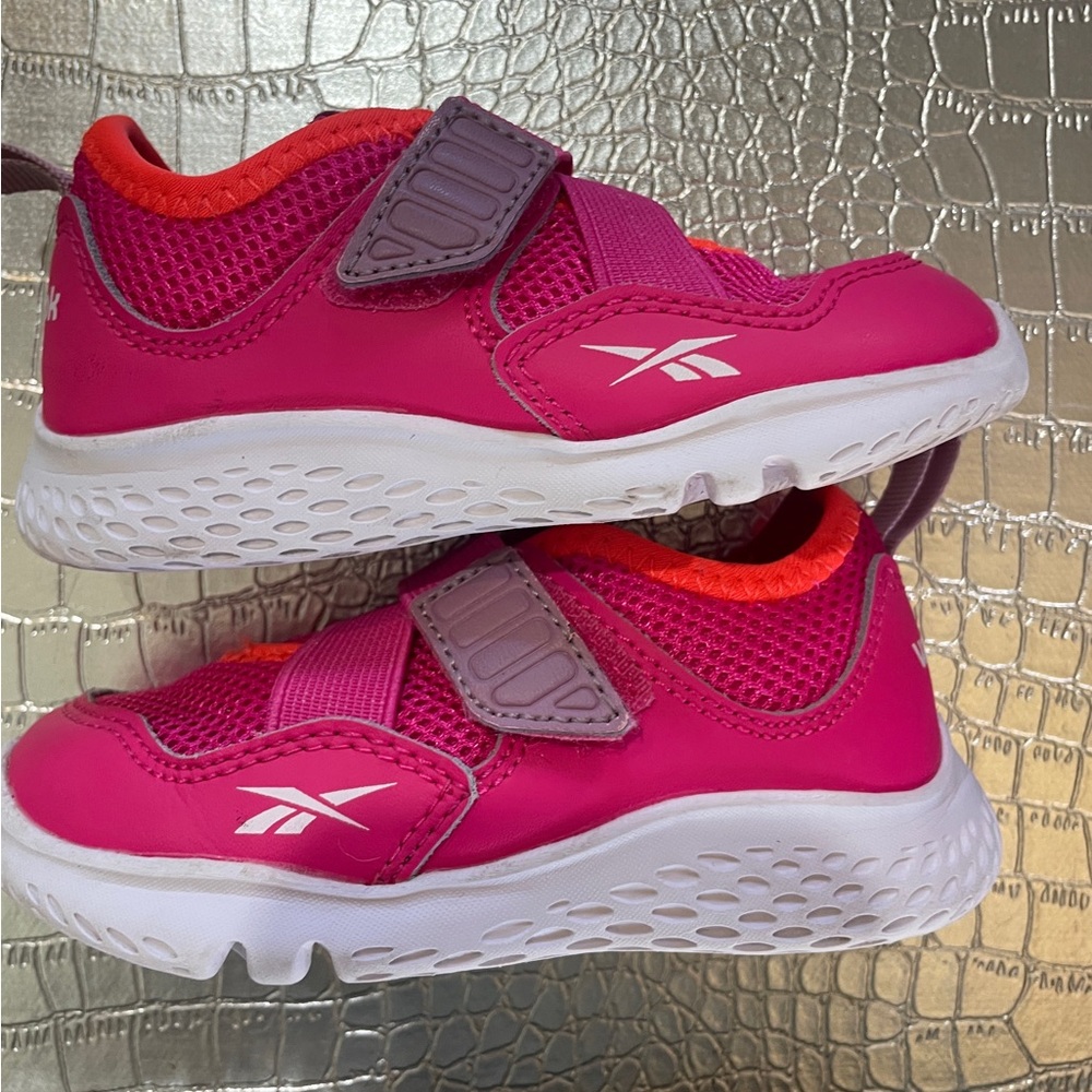 Reebok “Weebok” Velcro Toddler Slip On Sneakers